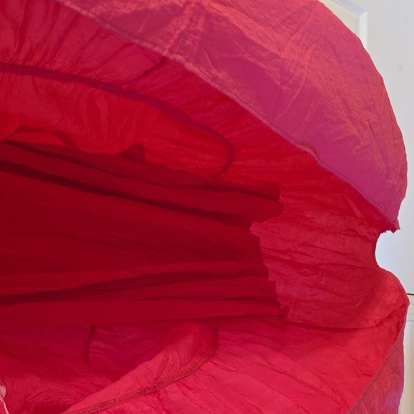 Maeve By Anthropologie Marlene Tiered Pink Maxi Dress Size L Sleeveless - Picture 7 of 10